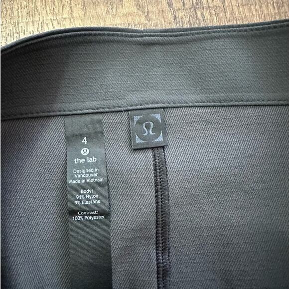 Lululemon Lab Kosaten Skirt Graphite Grey Size 4 - Picture 3 of 12